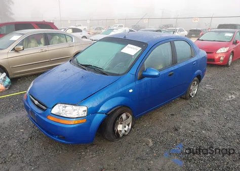 2006 Chevrolet Aveo Ls from USA, damaged, VIN KL1TD56686B522857